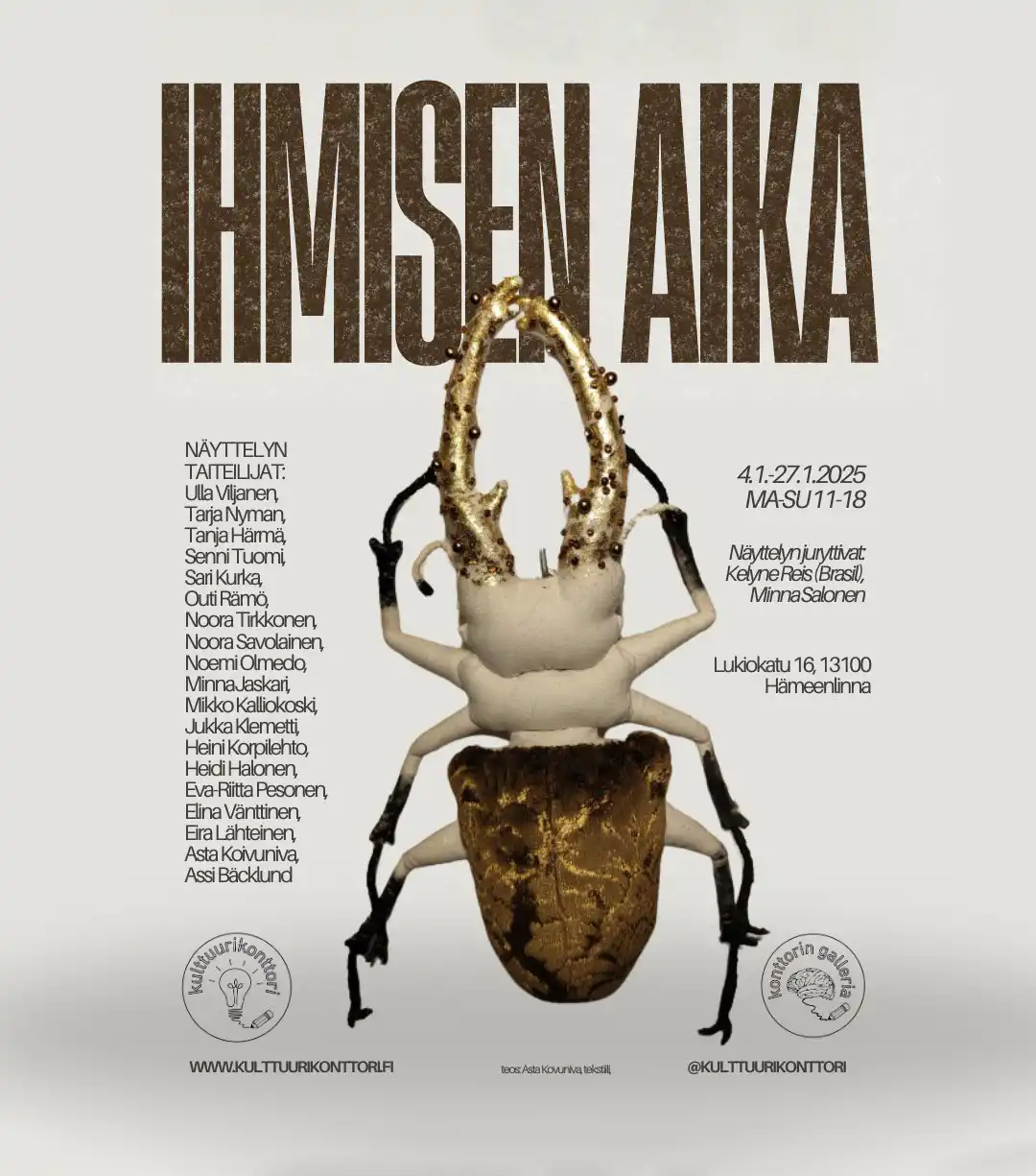 kulttuurikonttori hämeenlinna taidenäyttely