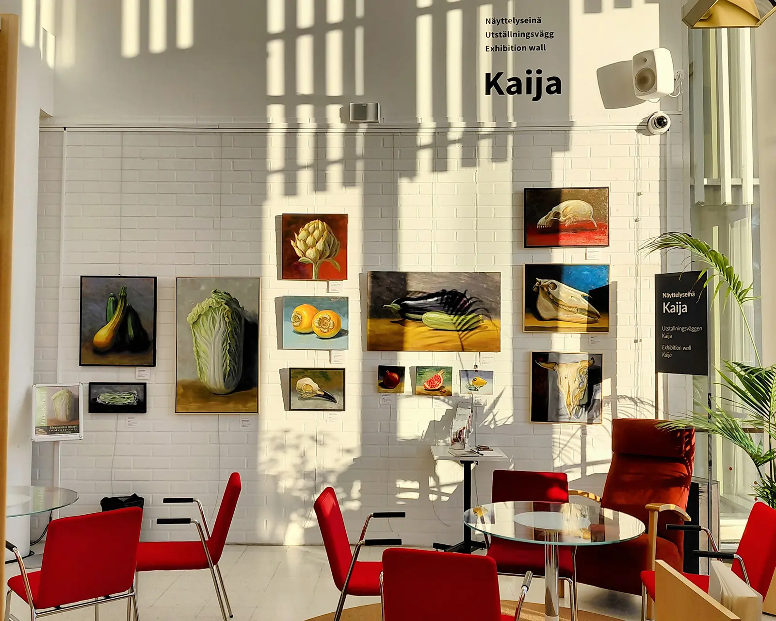 memento mori, taidenäyttely, tapiolan kirjasto, jukka klemetti